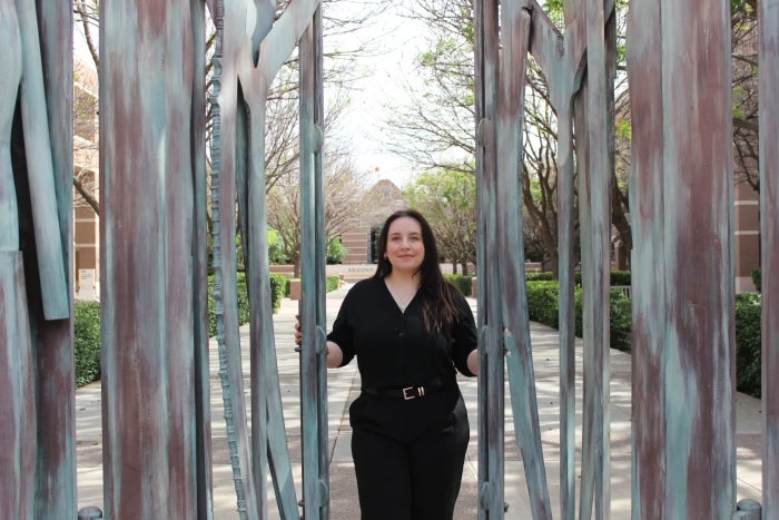 Outstanding grad Alicia Fritz